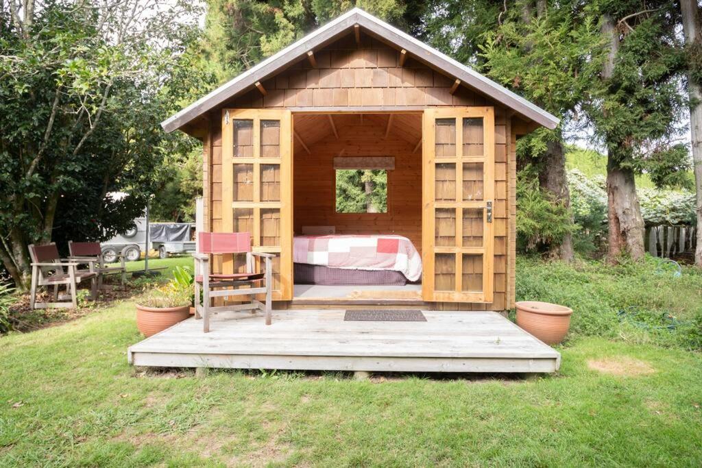 Tui Ridge Eco Cabins Aongatete Esterno foto