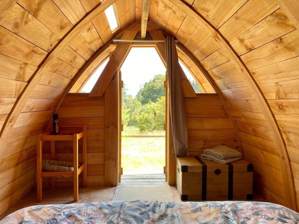 Tui Ridge Eco Cabins Aongatete Esterno foto